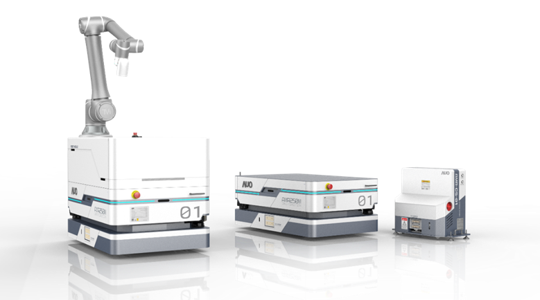 ca88亚州城數位開發的自主式移動機器人（AMR250M），搭配全向輪並結合AI演算法、2D LiDAR、3D攝影機等技術，協助客戶實現產線全自動化